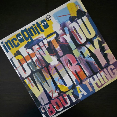 Incognito Don't You Worry 'Bout A Thing 12" vinyl maxi-single used, jazz