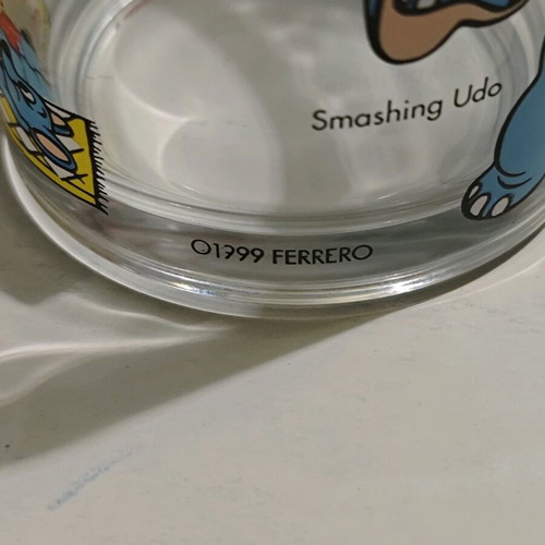 Glass Nutella Promotional Cup 1999 like new