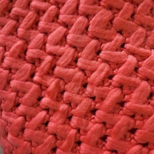 Handmade blanket like new, 160x200, watermelon color