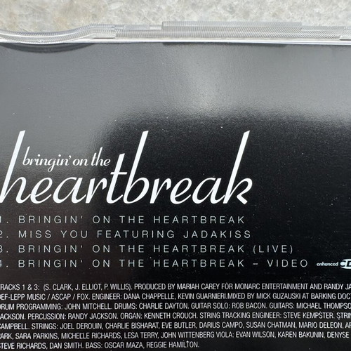 Mariah Carey Bringin’ On The Heartbreak CD single like new