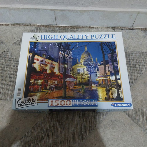 Puzzle used, 1500 pieces
