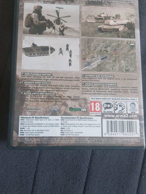 Arma 1 και Arma 2 PC game μεταχειρισμένο σε άριστη κατάσταση