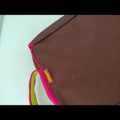 Miss Piggy Messenger Bag used, large school shoulder bag