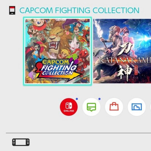 Capcom Fighting Collection Nintendo Switch game like new