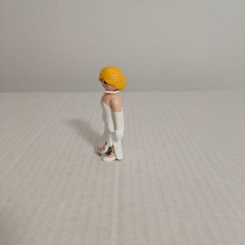 Playmobil figure with wedding dress used
