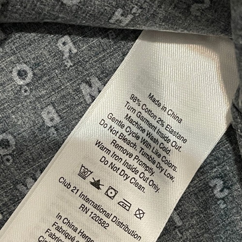 DKNY shirt new, gray, size S / 36 / 8