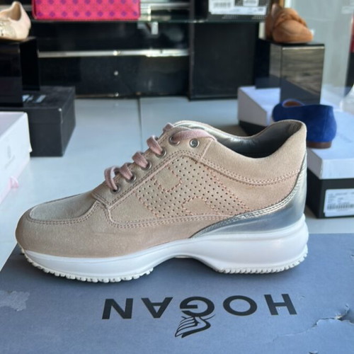 Hogan women's shoes new, sizes 35-36, beige and pink