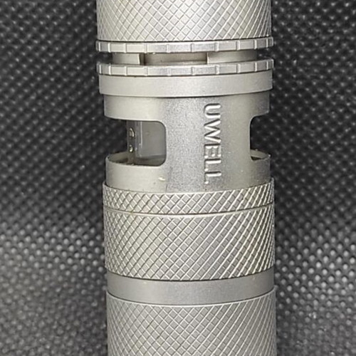 Uwell D2 RTA Tank like new, matt stainless steel