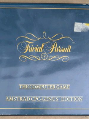 Trivial Pursuit The Computer Game Genus Edition Amstrad Disk like new