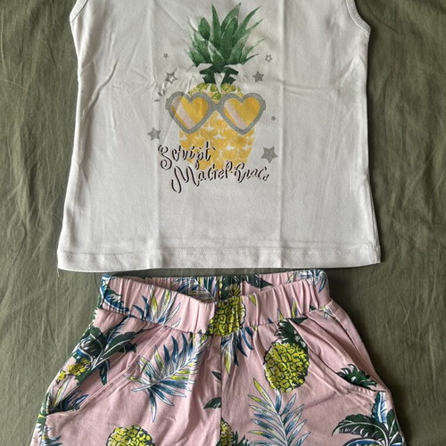 Miss Ebita sleeveless top and shorts set for 6-year-old girl
