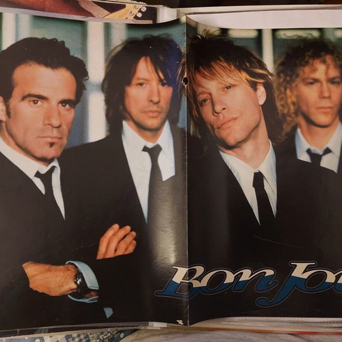 Bon Jovi poster used, size 41x28, Bravo magazine