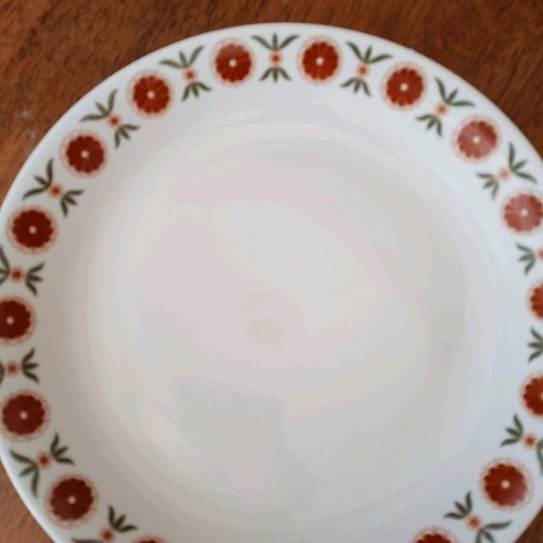 Porcelain vintage Candia plates like new, set of 2 pieces