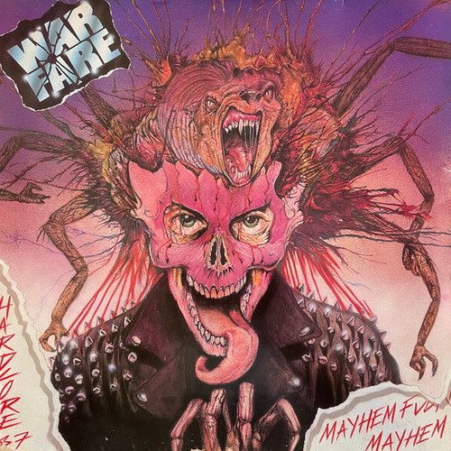 Warfare Mayhem Fuckin' Mayhem vinyl used, metal