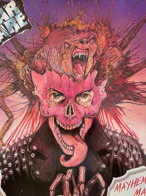 Warfare Mayhem Fuckin' Mayhem vinyl used, metal