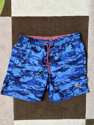 Napapijri men's swim shorts like new, size M, blue