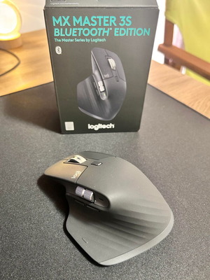 Logitech MX Master 3S ασύρματο εργονομικό Bluetooth ποντίκι, graphite