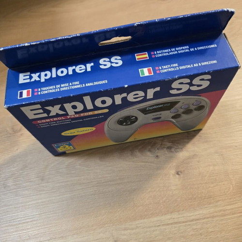 Explorer SS Control Pad for Sega Saturn new, Logic 3