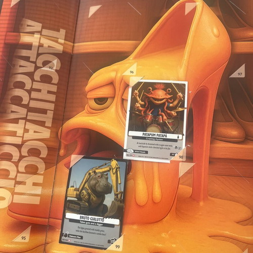 Brainrot trading card album