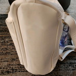 White backpack used