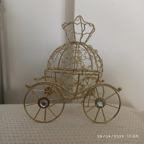 Princess carriage decoration new, set of 2 pieces