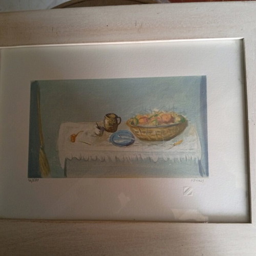 Lithograph by Giorgos Zikas new with signature and numbering