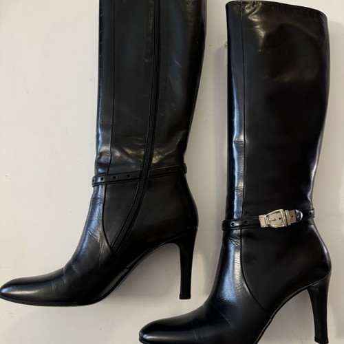 Gucci boots like new, black, size 39.5