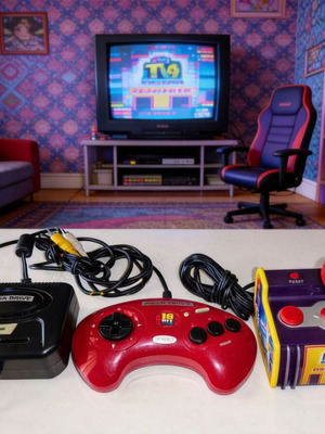 TV Games lot Mega Drive and Namco used