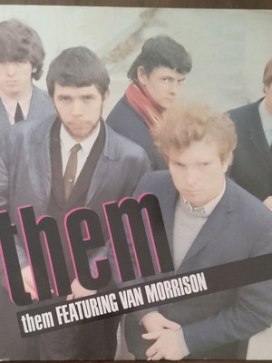 Them Featuring Van Morrison vinyl used, rock