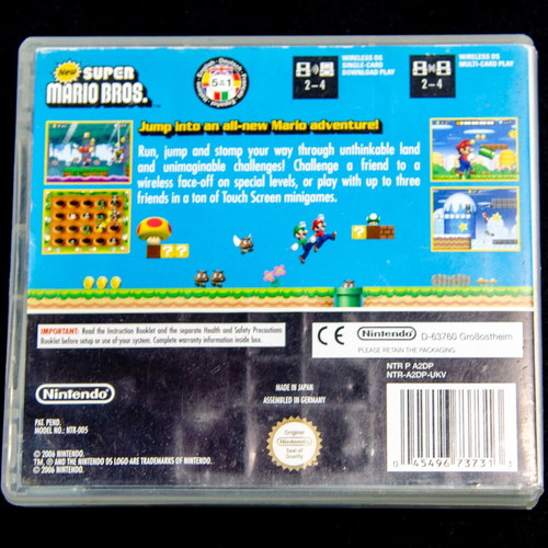 New Super Mario Bros. Nintendo DS game like new, complete