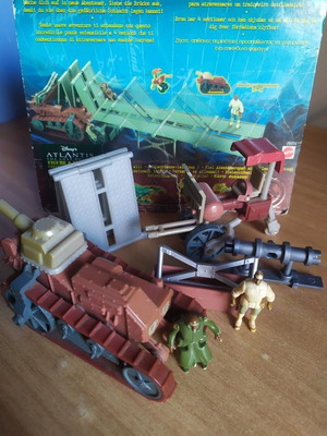 Atlantis The Lost Empire: The Spanner Action Set, in very good condition