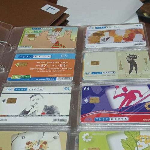 Phone cards collection like new, over 600 unique low print run