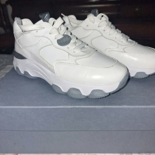 Hogan Hyperactive women's sneakers new, white with grey chunky sole, size 38