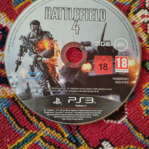 Battlefield 4 PS3 disc used