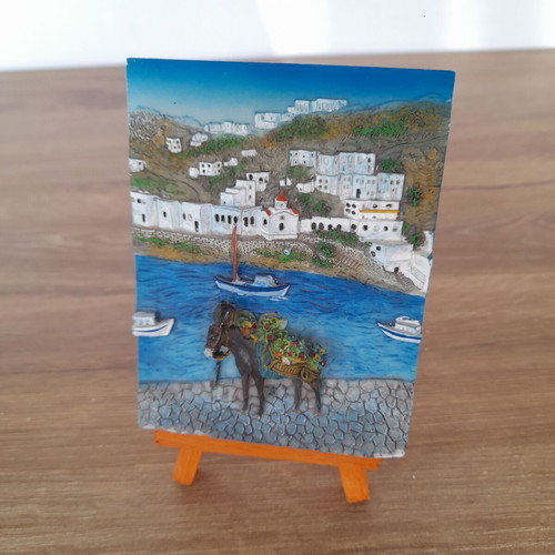 Picture frame used with easel 7.5x10 cm