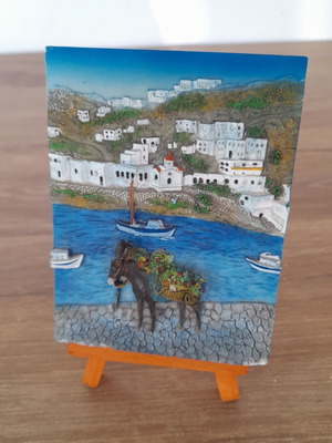 Picture frame used with easel 7.5x10 cm