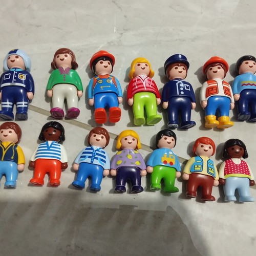 Playmobil 1.2.3 large set with vehicles and figures