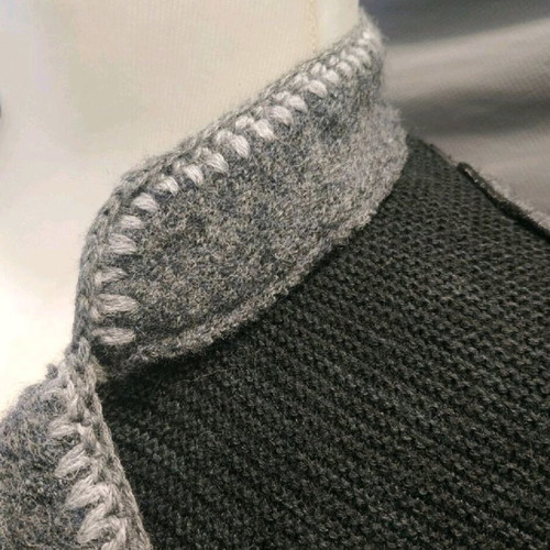 Spieth &Wensky winter women's wool jacket like new, size S, black and grey