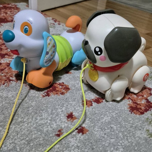 Σκυλάκια Fisher Price και Baby Clementoni σαν καινούργια