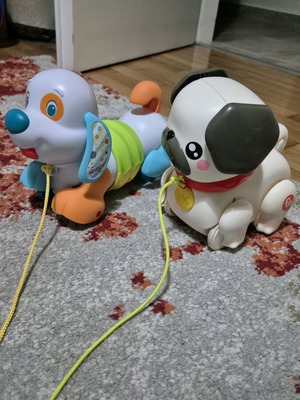 Σκυλάκια Fisher Price και Baby Clementoni σαν καινούργια