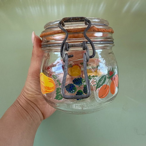 Le Parfait Super vintage glass jars, 0.5L, set of 2
