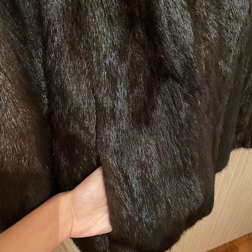 Mink fur jacket Skaperdas Furs like new, brown