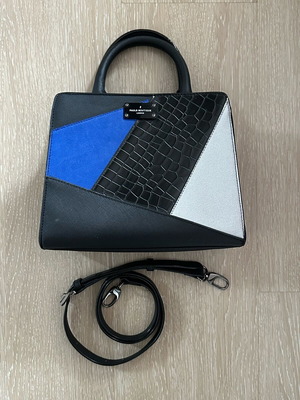 Paul’s Boutique Logan Τσάντα χιαστί καινούργια, μαύρο και μπλε