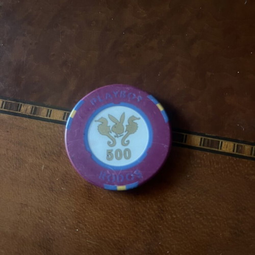 Playboy Club Rhodes Casino Chip 500 Vintage, like new