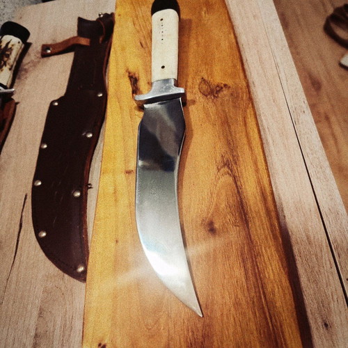 Hunting massive knife from the Collection