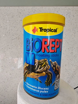 Tropical Biorept W Turtle Food like new