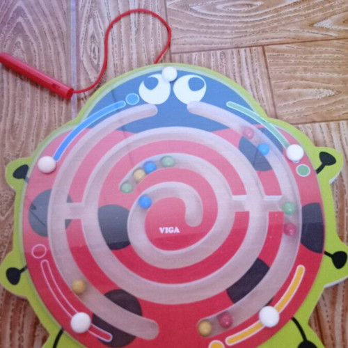 Viga magnetic labyrinth game used
