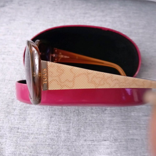 Tous sunglasses like new, beige brown