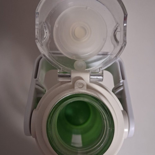 Starbucks glass water bottle used with silicone cover
