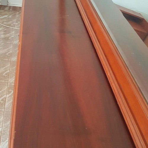 Buffet and mirror set, separate pieces