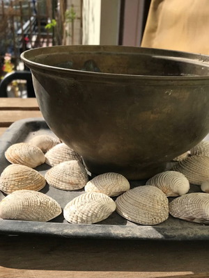 Медно домакинско съдове употребявано, старо, началото на 20 век